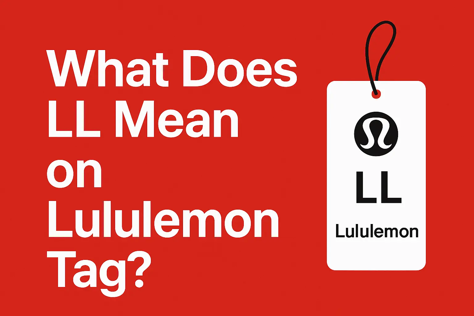 What Does LL Mean on Lululemon Tag? [Full guide 2025]